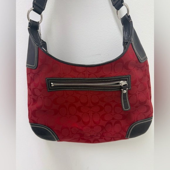 Vintage Coach Signature Hampton Hobo shoulder bag - Picture 13 of 13